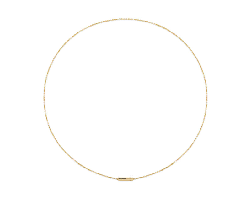 collier câble sur chaîne le 17g