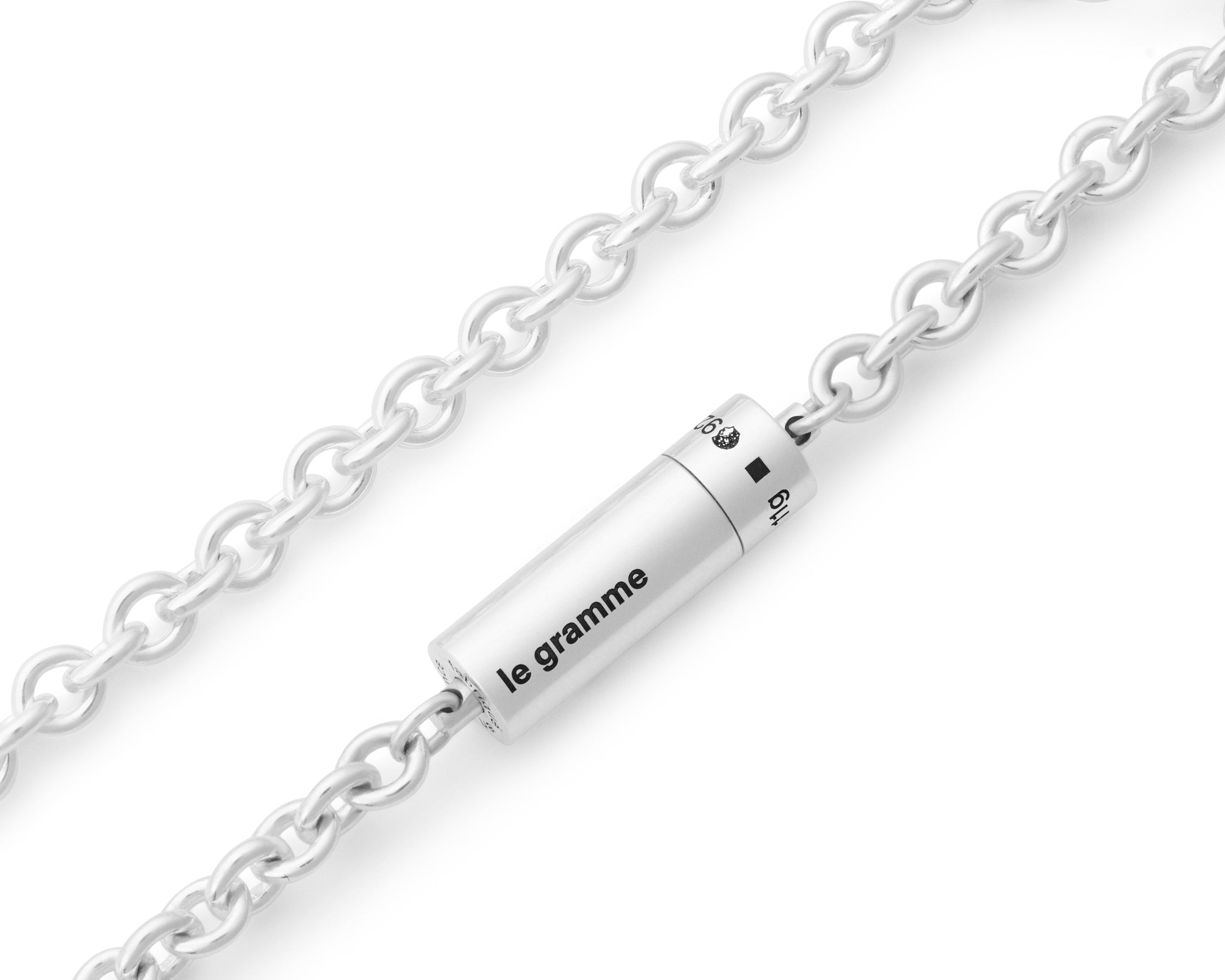 cable bracelet on chain 11g