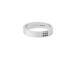 guilloche ribbon wedding ring 7g