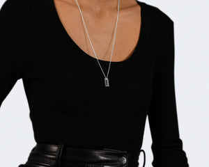 collier rectangle le 1,5g