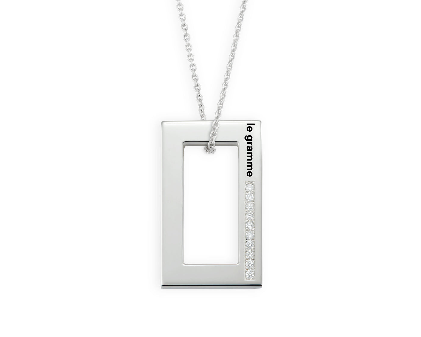 rectangle necklace 3.4g