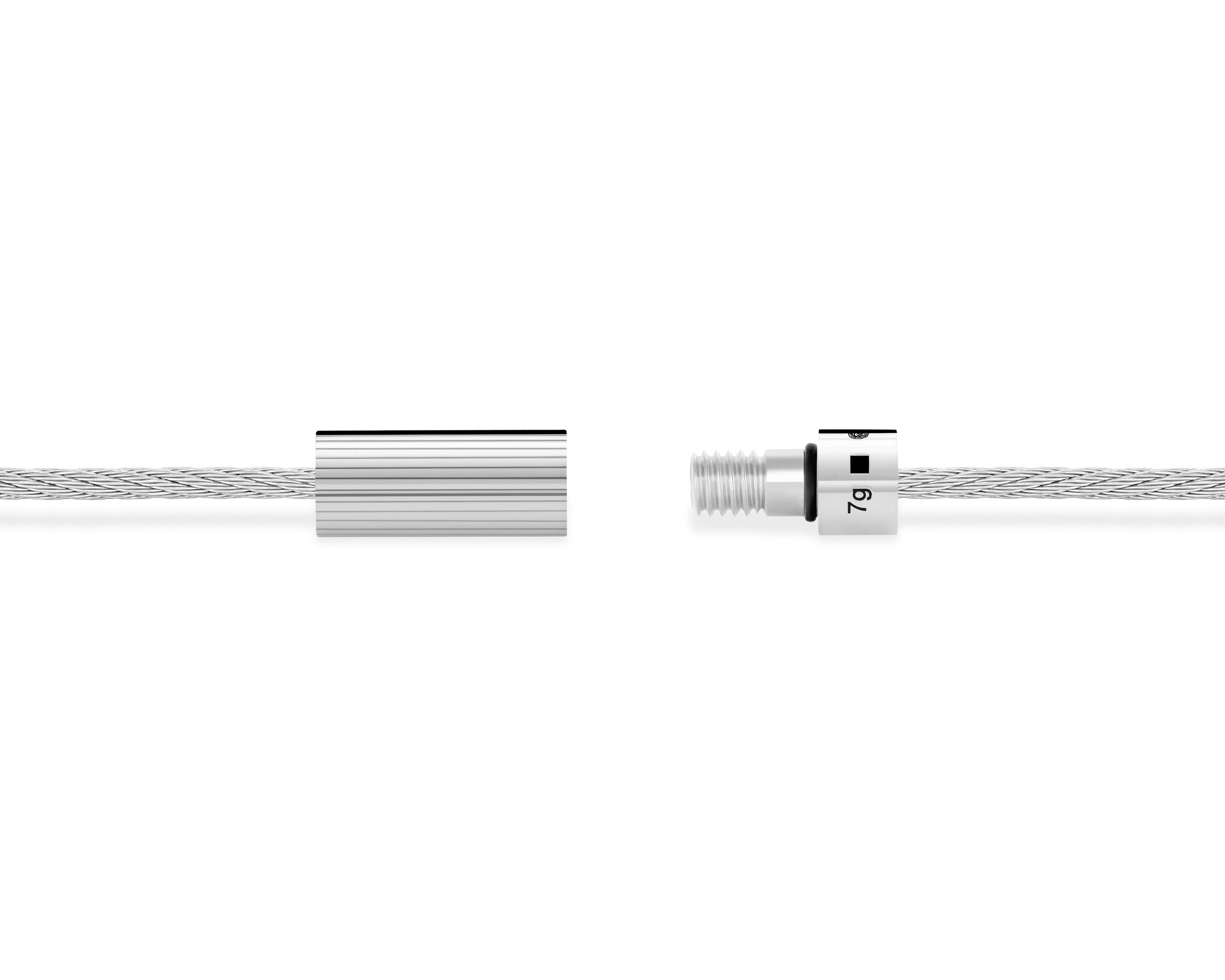 cable bracelet engraved with 7g