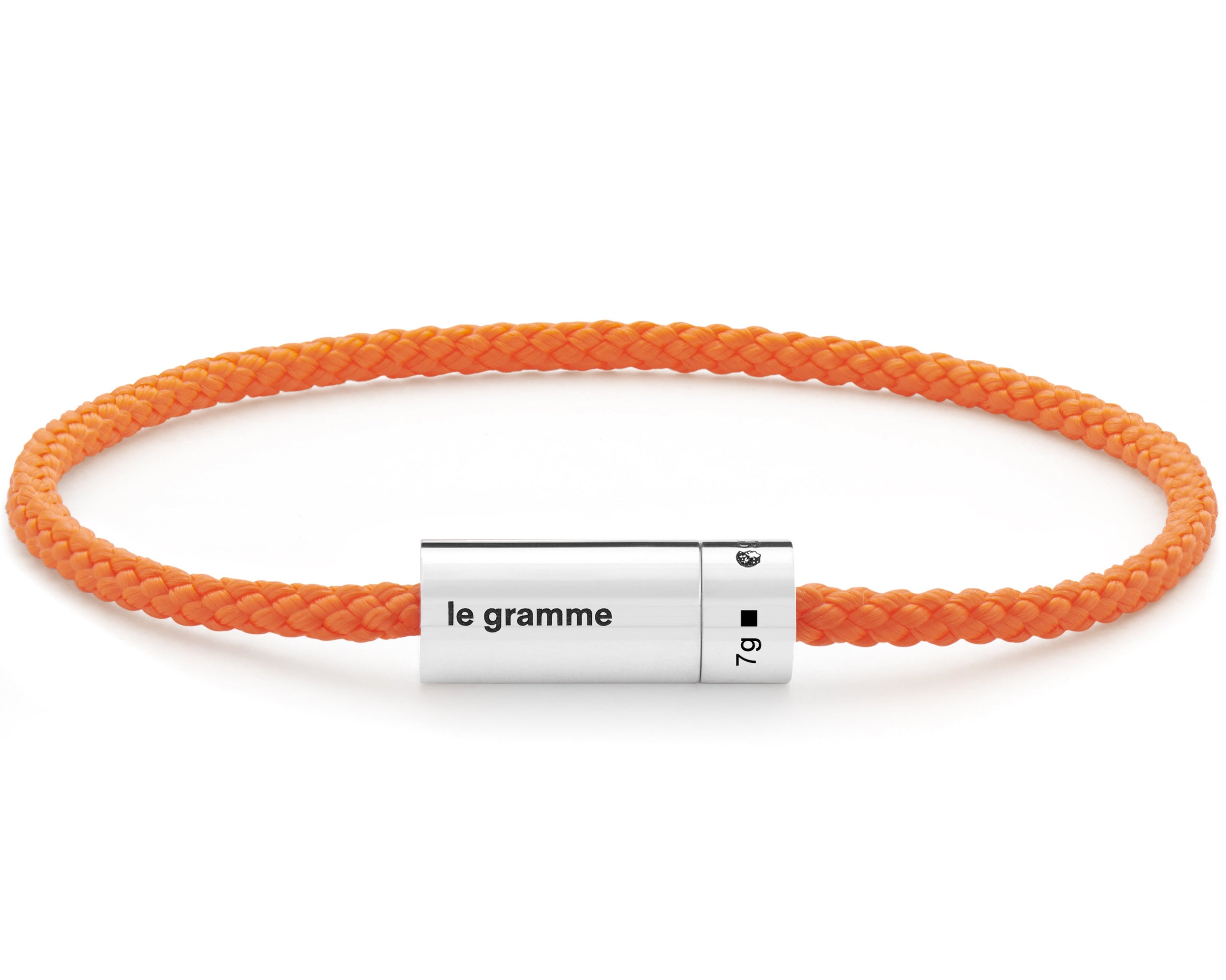 orange nato cable bracelet the 7g