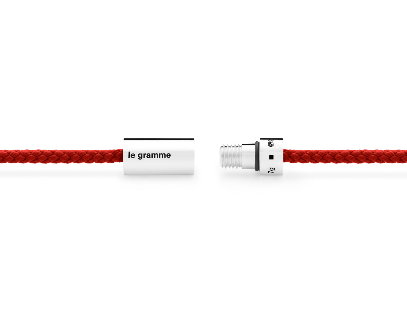 red nato cable bracelet the 7g