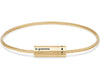 octagon cable bracelet 10g