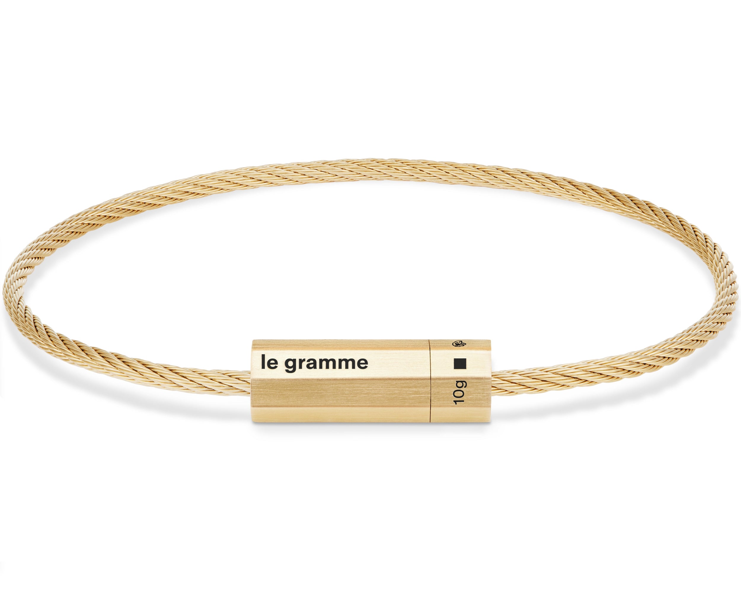 octagon cable bracelet 10g