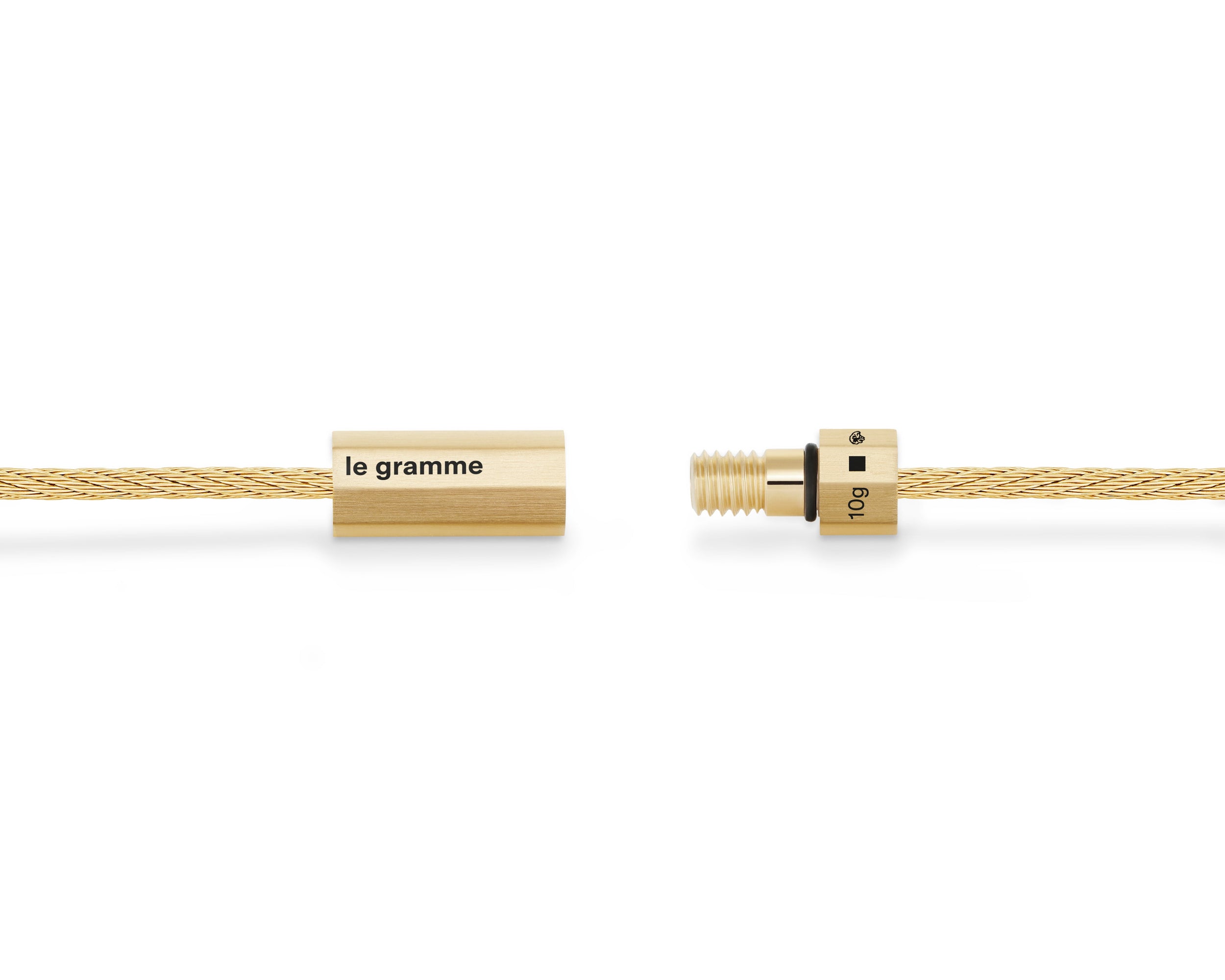 octagon cable bracelet 10g