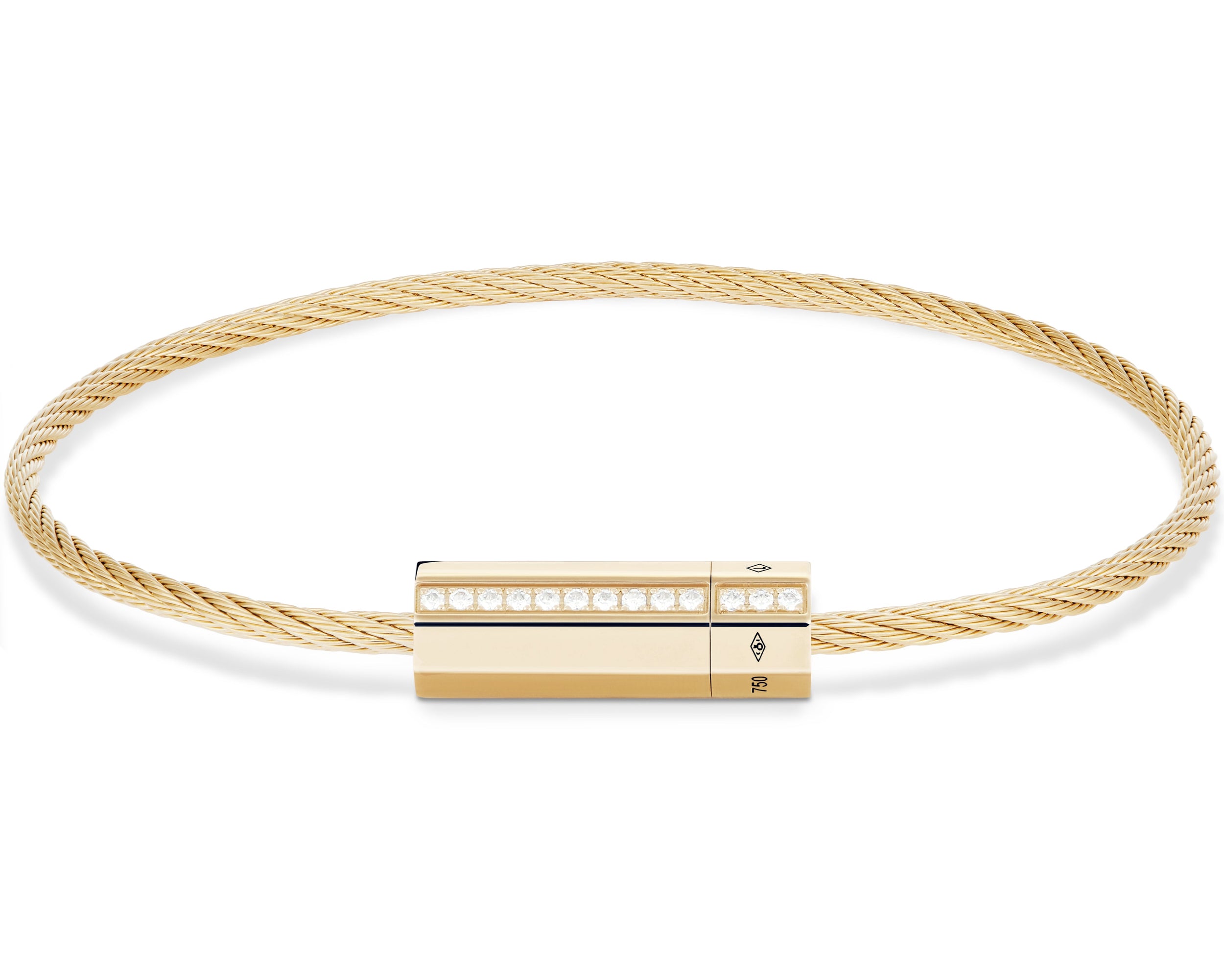 octagon cable bracelet 10g