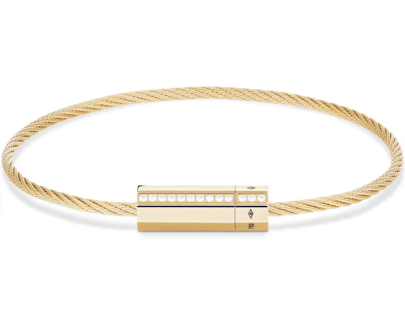octagon cable bracelet 10g