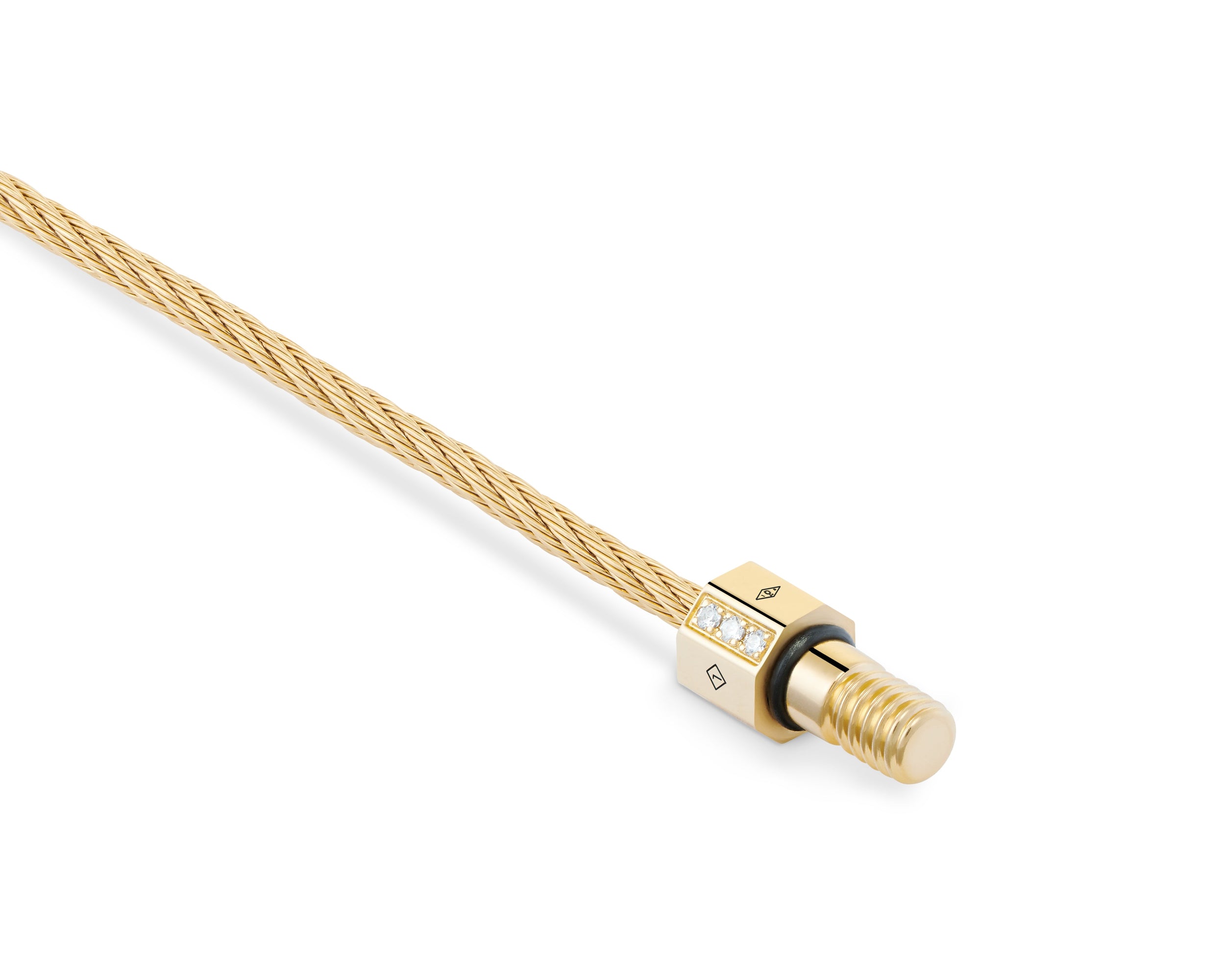 octagon cable bracelet 10g