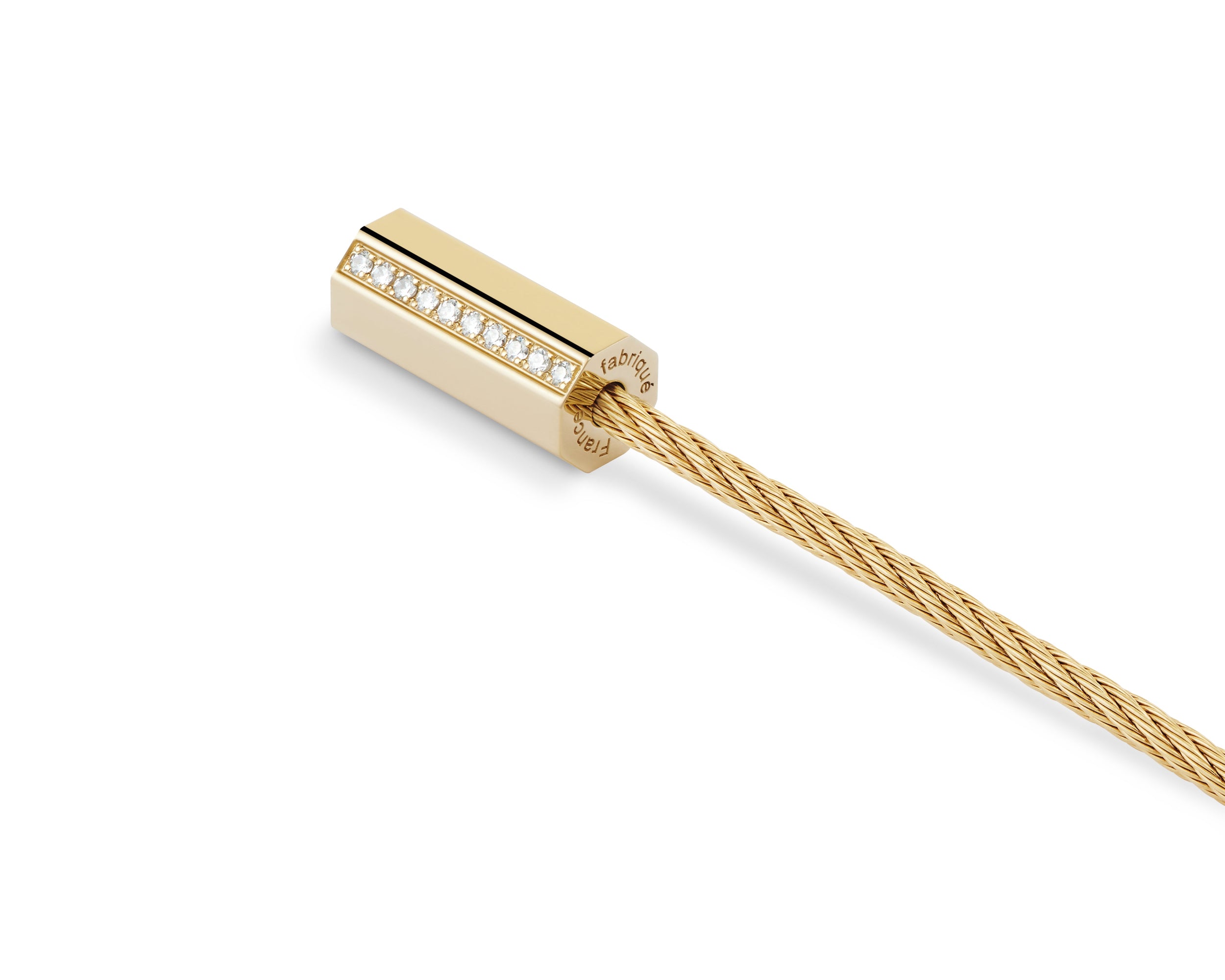 octagon cable bracelet 10g