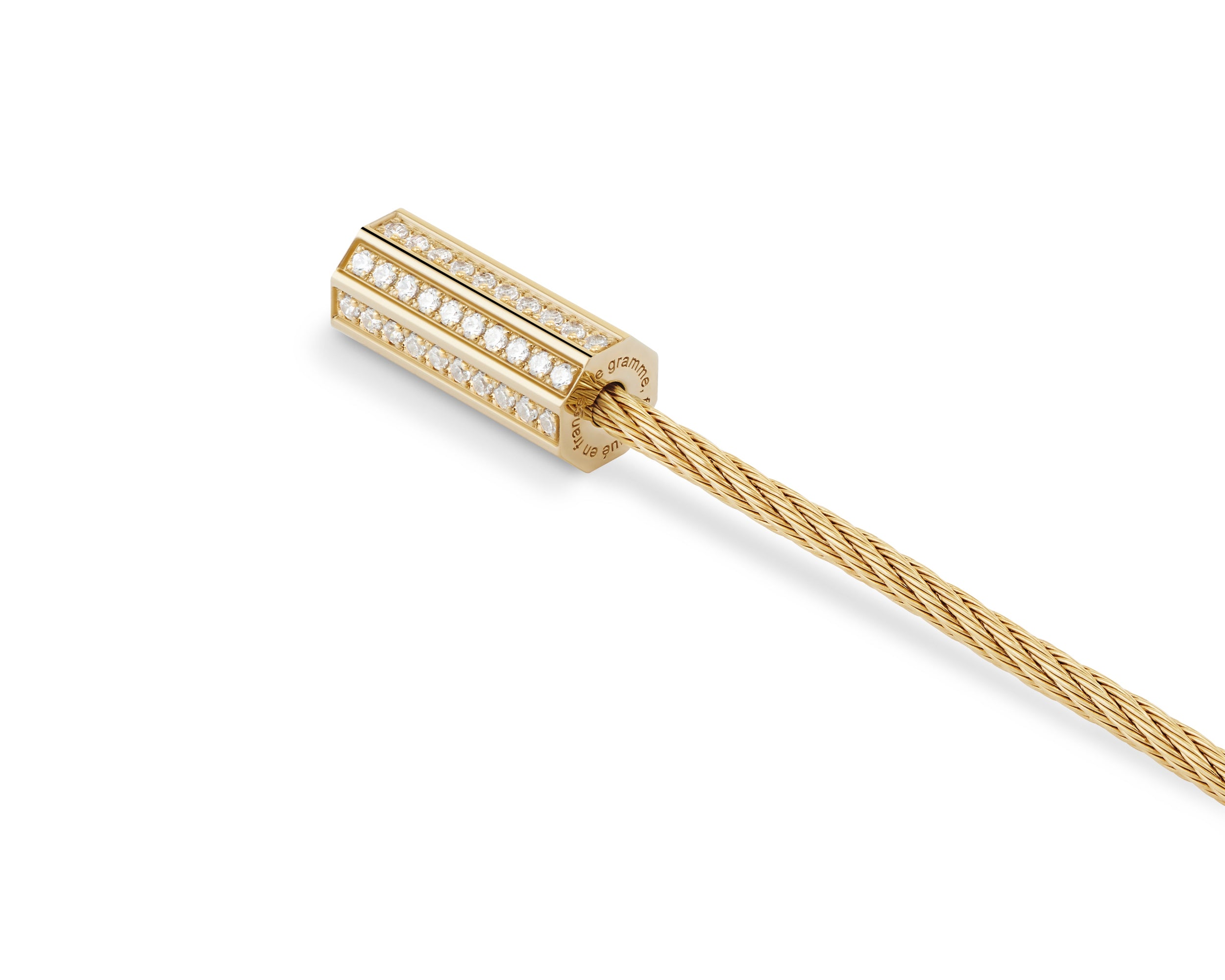 bracelet câble octogone le 9g