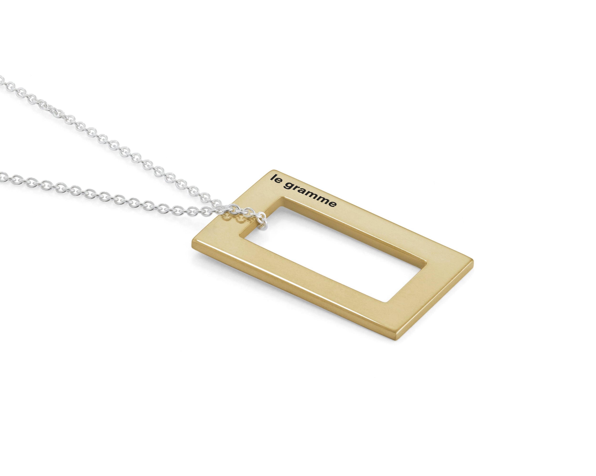 rectangle necklace 3.5g