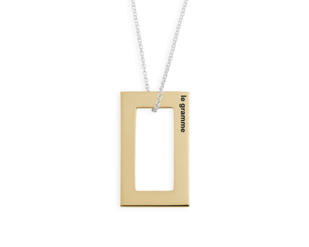 collier rectangle le 3,5g