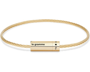octagon cable bracelet 10g