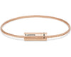 octagon cable bracelet 10g