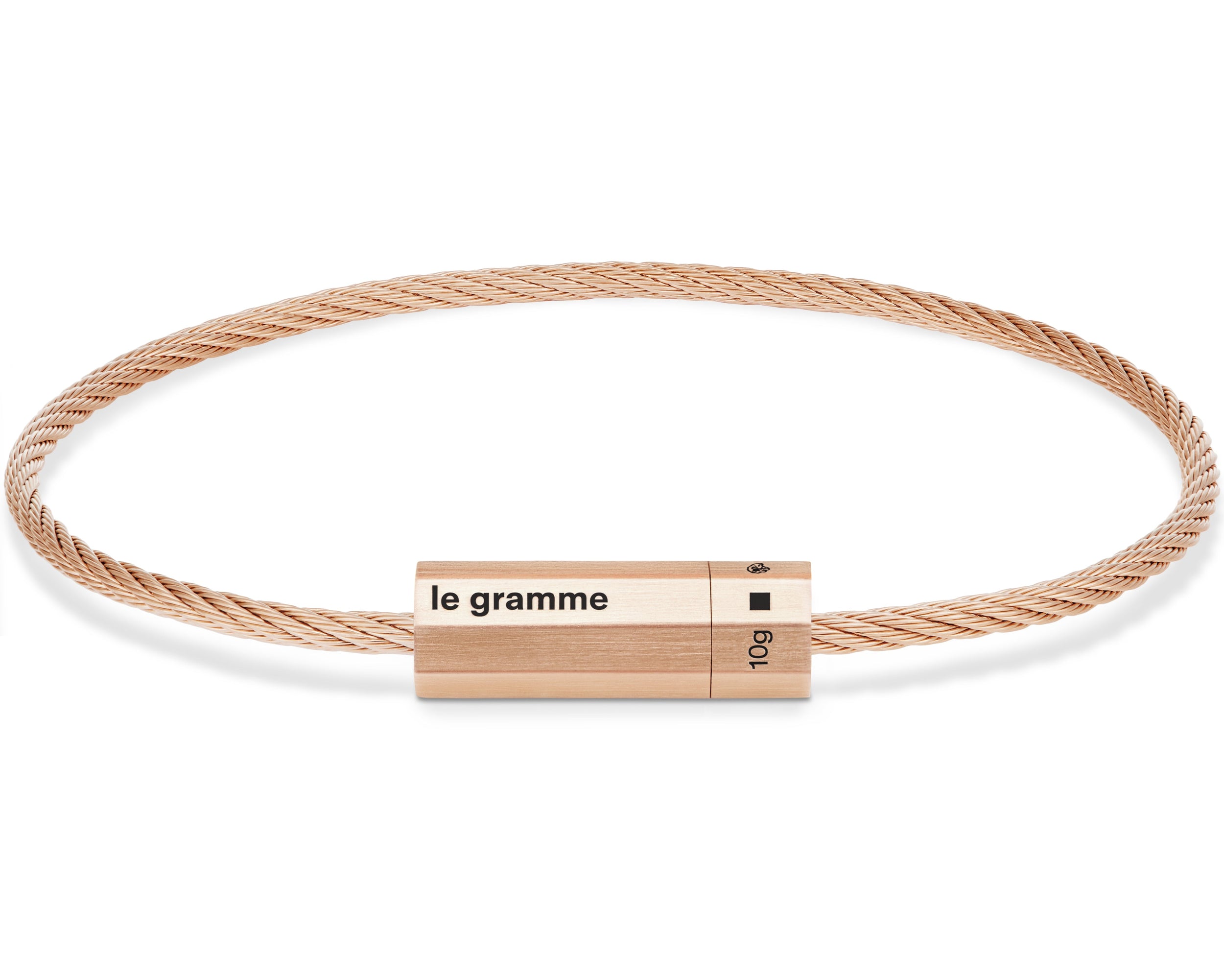 octagon cable bracelet 10g
