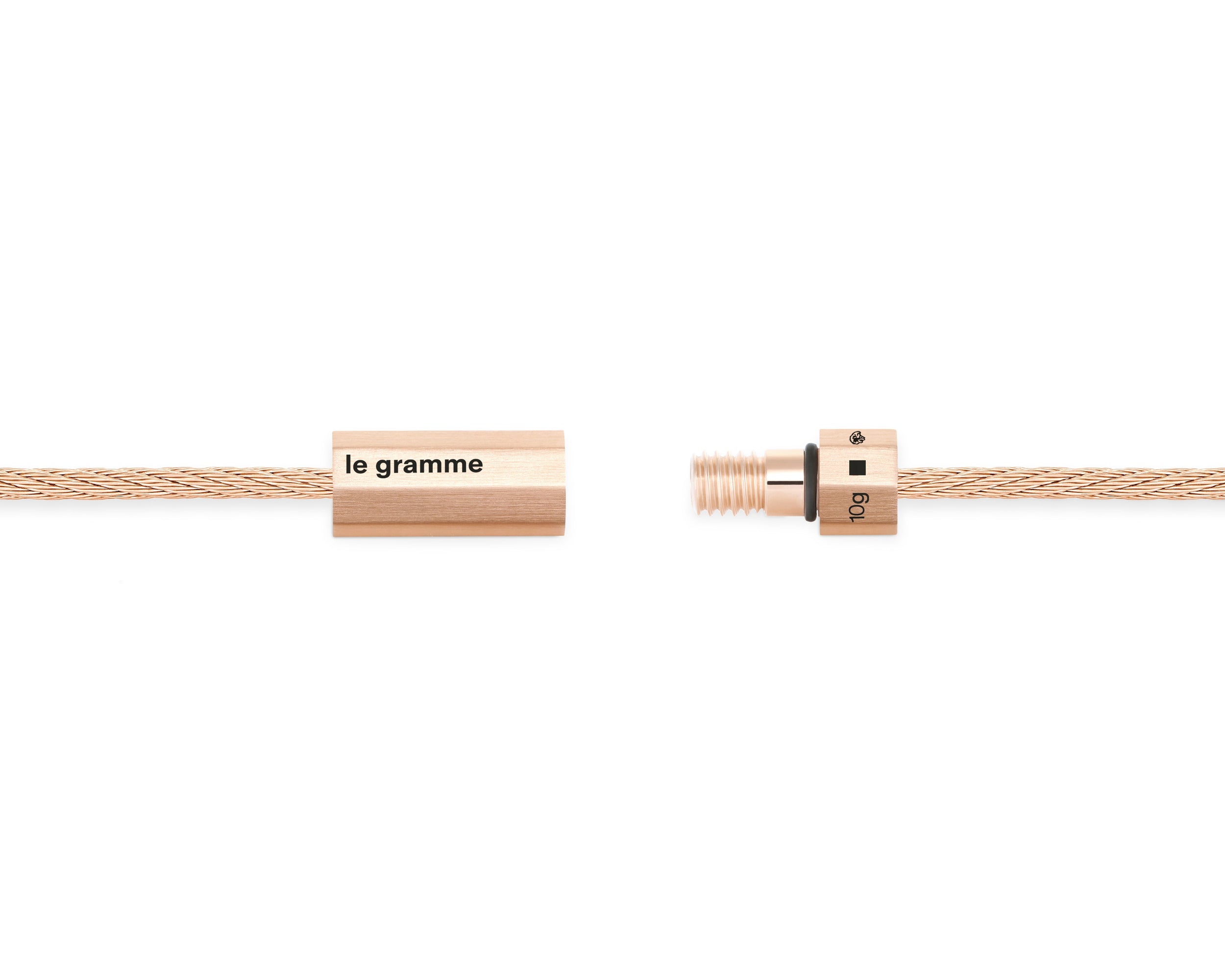 octagon cable bracelet 10g