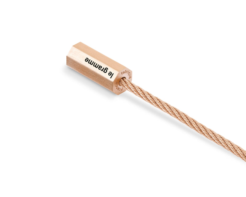 octagon cable bracelet 10g