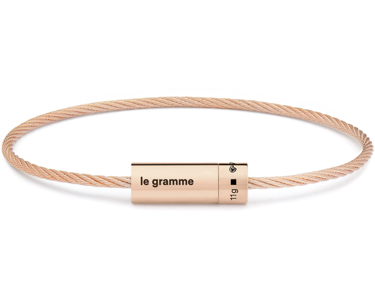 cable bracelet 11g