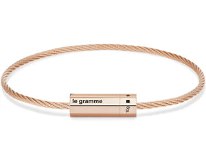 octagon cable bracelet 10g