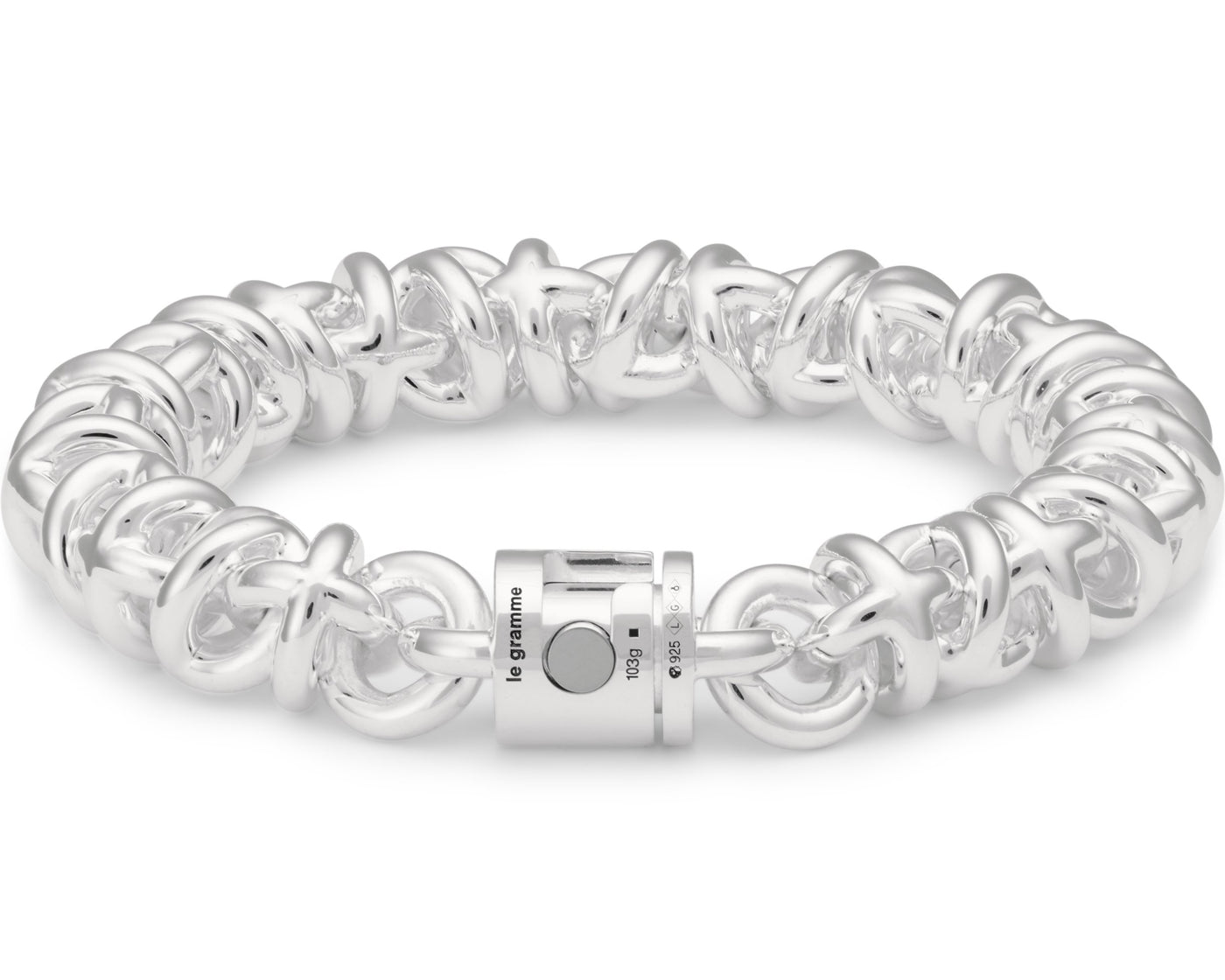 interlacing bracelet 103g