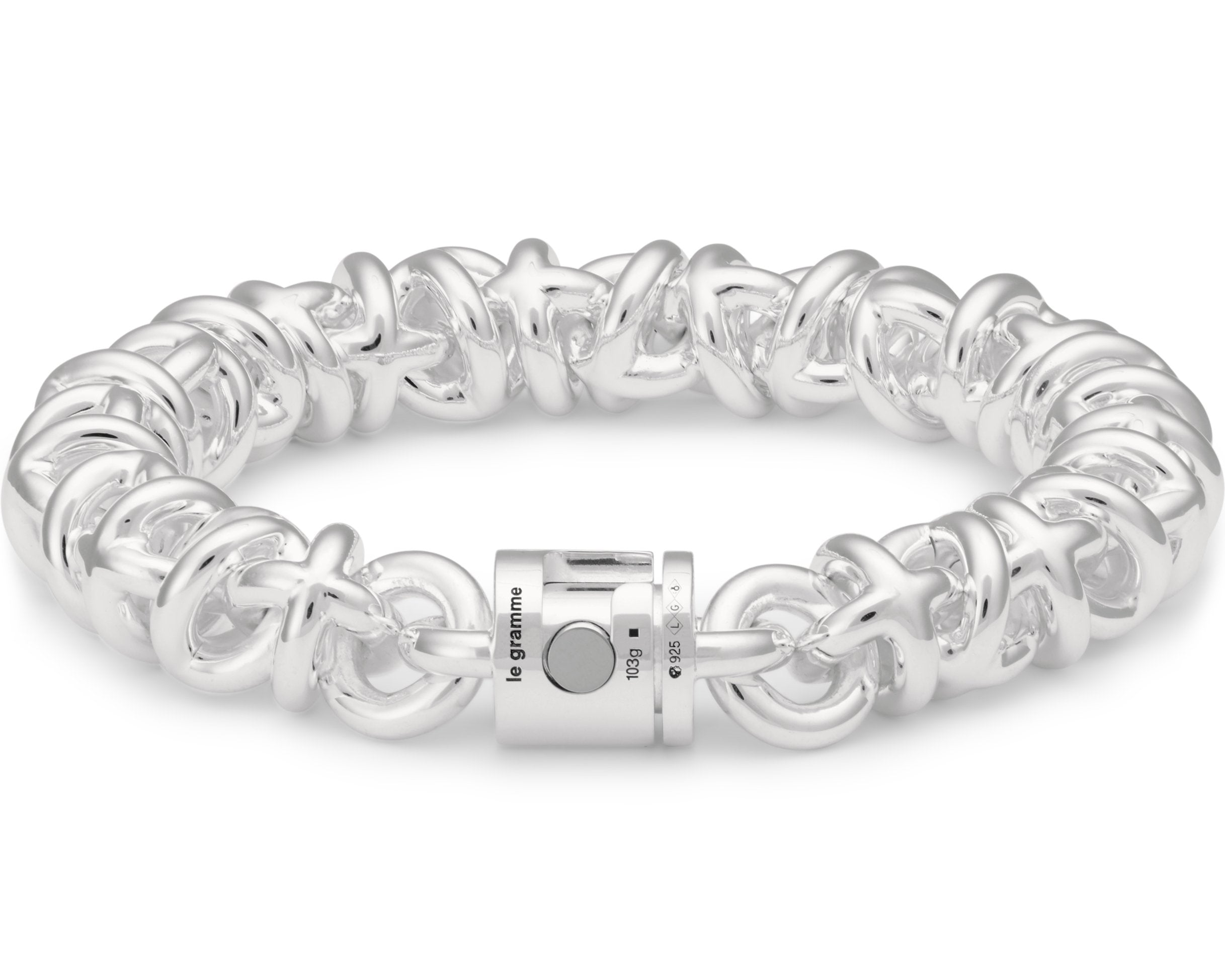 interlacing bracelet 103g
