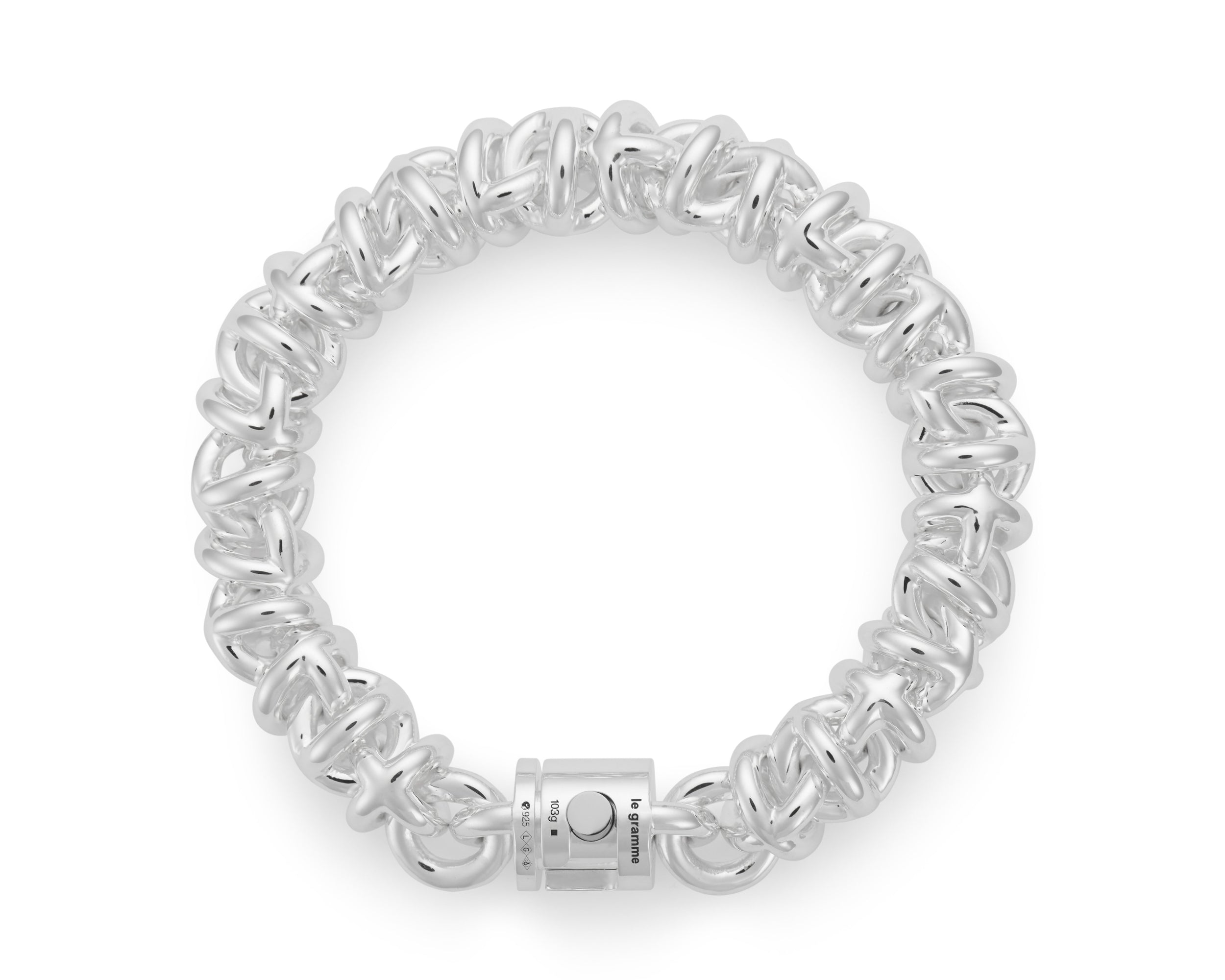 interlacing bracelet 103g