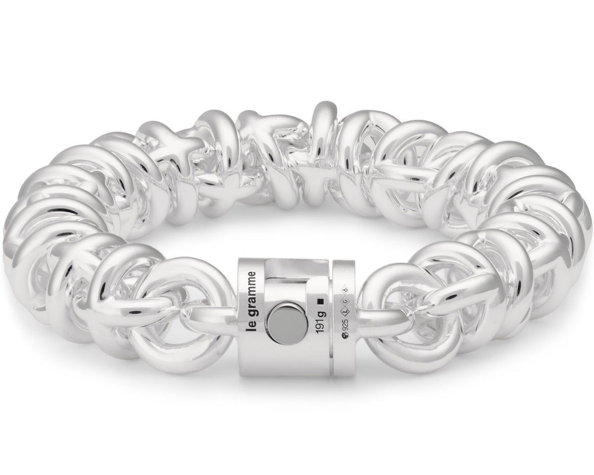 bracelet entrelacs le 191g