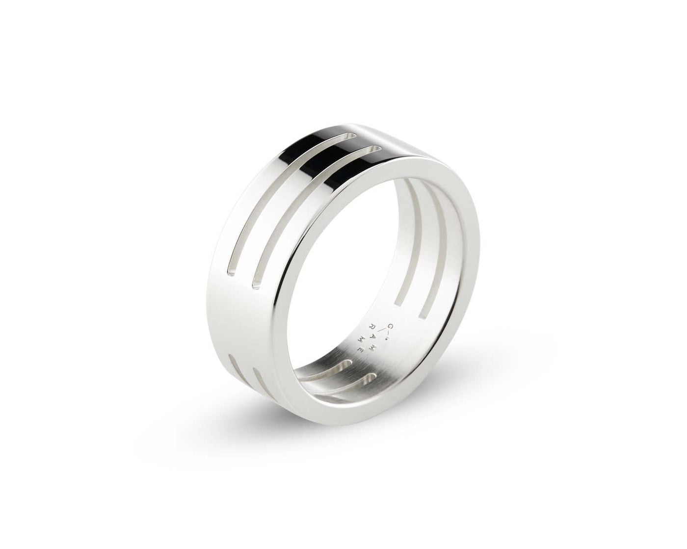 perforated ribbon ring 7g