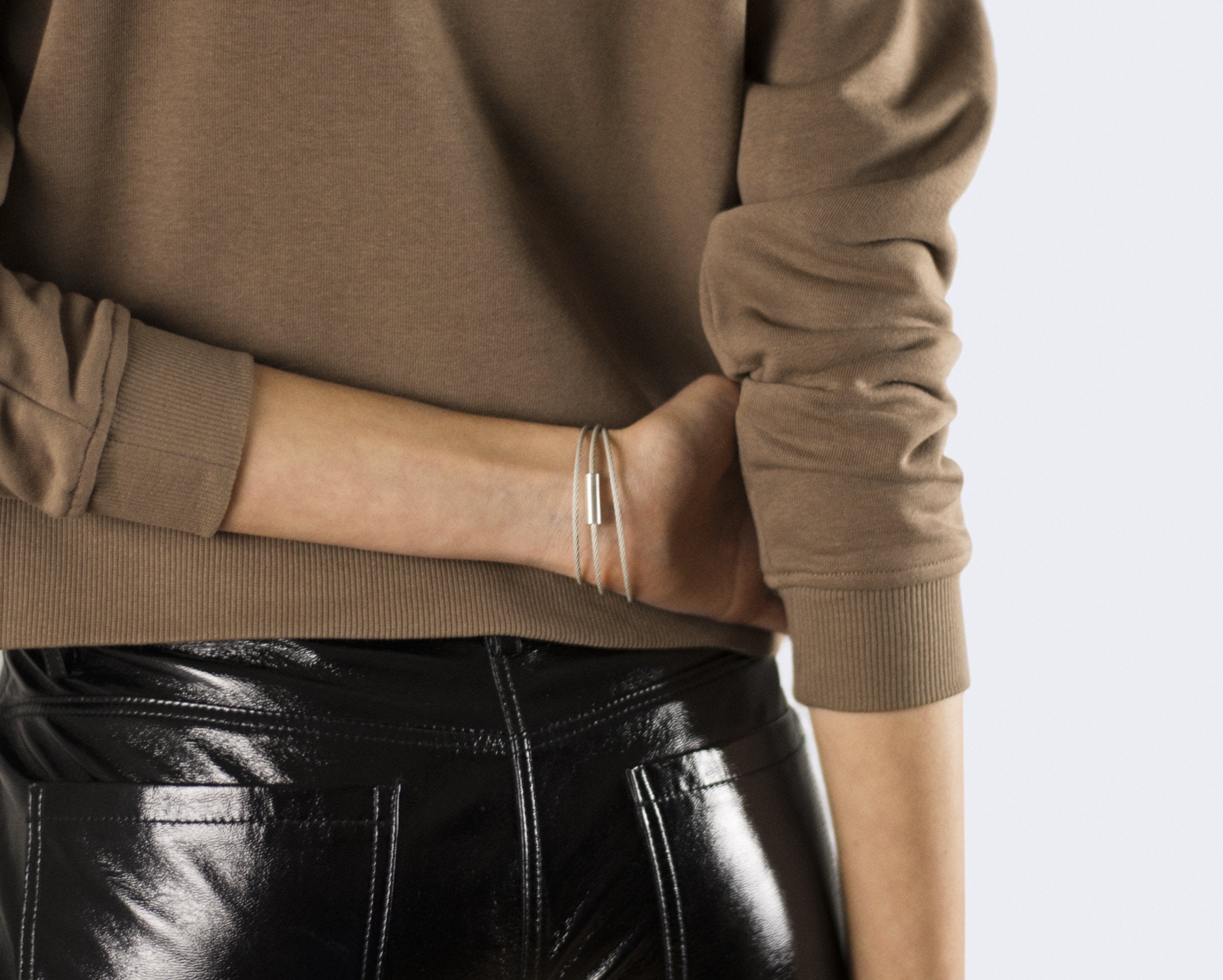 triple wrap cable bracelet 11g