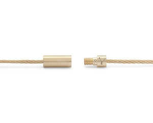 bracelet câble double tour le 15g